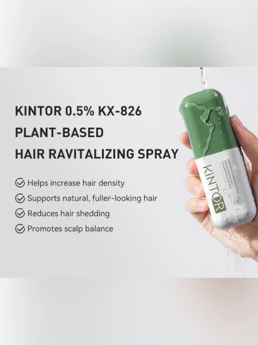 Kintor Hair Revitalizing Solution Men or Women #034
